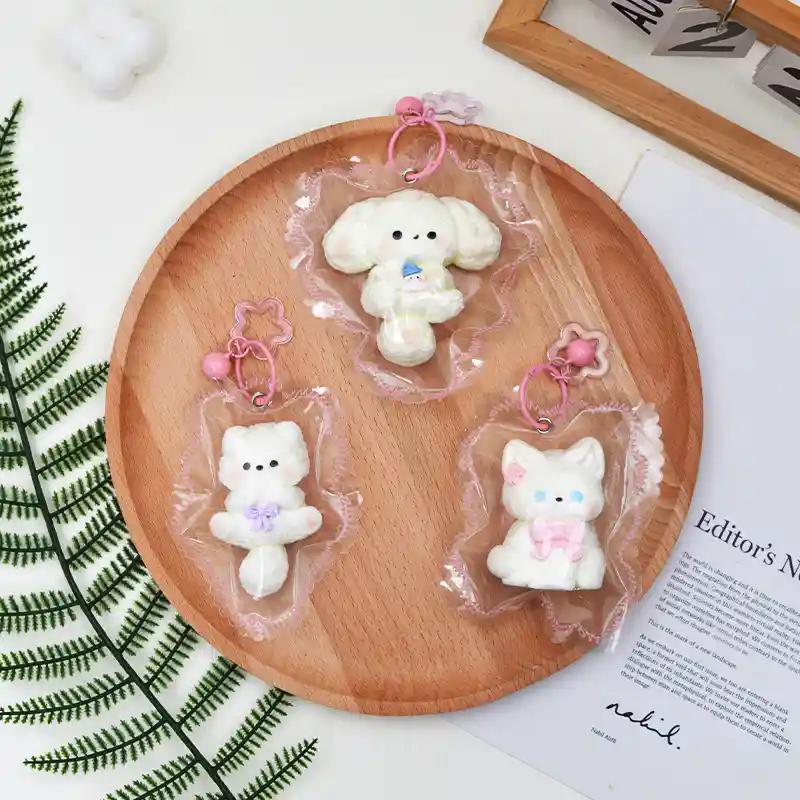 ふわふわかわいいペットのスクイーズ 